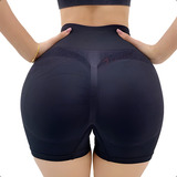 Lycra Corta Short Levanta Cola Push Up Deportivo Gym Y Yoga