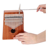 Kalimba Gecko K17m Thumb, Madera De Caoba, 17 Teclas + Sound