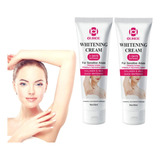 2×crema Blanqueadora Corporal Instantánea Áreas Intimas B