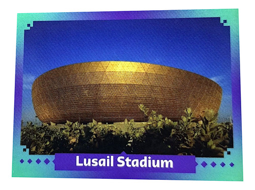 Figurinha Fwc16 Estádio Lusail Stadium Copa Do Mundo 2022