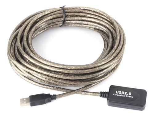 Cable Extensor Usb 2.0 Tipo A A Extensión Hembra De 10 M