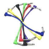 Cable Pedales Guitarra Pack 6 Unidades