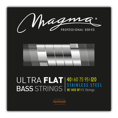 Cuerdas Magma Bajo 5 Cuerdas Ultra Flat 40-120 E.l+ Be145suf