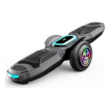 Patineta Electrica Skateboard / Ruedas Led Bocina Bluetooth Color Negro