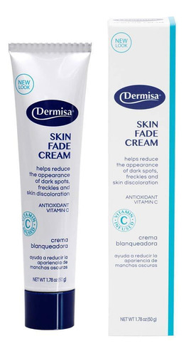 Crema Decolorante Dermisa Para La Piel Con Vitamina C, 50 Ml