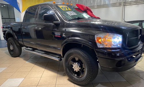 DODGE RAM 2007 5.9 DIESEL SLT AUTOMÁTICA 4X4 BLINDADA PRETA 