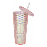 Vaso Acrílico Con Bombilla Tipo Tumbler