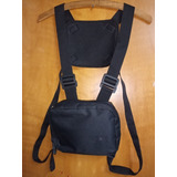 Pechera Chest Bag Bolso De Pecho Color Negro