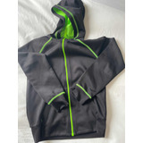 Campera Deportiva  Ultra Liviana H&m Niños Negra