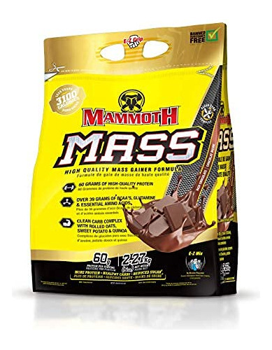 Mammoth Masa: Ganador De Peso, Batido De Entrenamiento De Pr