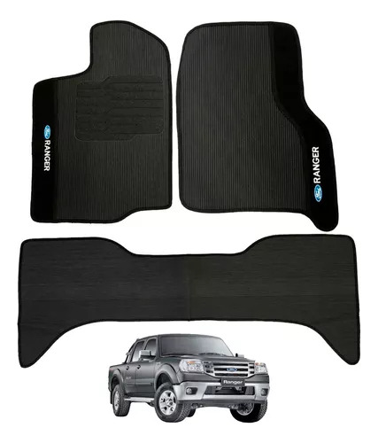 Kit Jogo Tapete Personalizado Ranger Cabine Dupla 1998-2012