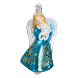 Old World Christmas Angel Collection Adornos De Vidrio Sopla