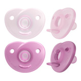 Chupete Philips Avent Soothie Scf099/22 0-6m X2 Color Rosa Soothie Período De Edad 0-6 Meses