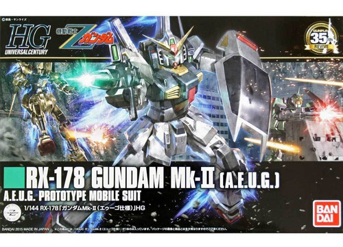 Gundam 1/144 Hg #193 Rx-178 Mk-ii Aeug