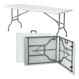 Tablón Plegable De Plástico 1.80 Metros Blanco - Tp9748