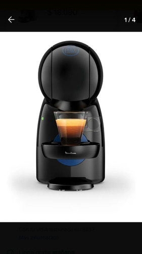 Dolce Gusto Piccolo Xs , Color Negra