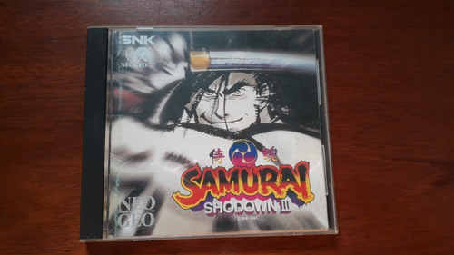 Samurai Shodown 3 Original ( Neo Geo Cd ) Bem Conservado 