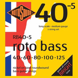 Jgo De Cuerdas P/bajo Electrico Serie Roto Bass Rb40-5