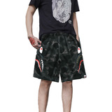 Shorts Hombre Bermudas Casual Short Deportivo Hiphop Street 