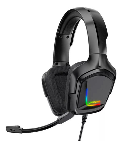 Auriculares Gamer Onikuma K20 Luz Rgb Led Y Micrófono