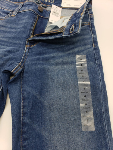 Jeans American Eagle Jegging Con Botones 