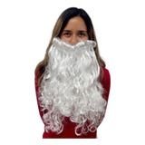 Barba Blanca Disfraz Santa Claus Navidad Duente Noe Cosplay 