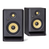 Monitores De Estudio Krk Rokit 7 G4 Por Par Negros