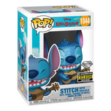 Funko Pop Disney Lilo & Stitch - Stitch W/ukulele Dglt  1044