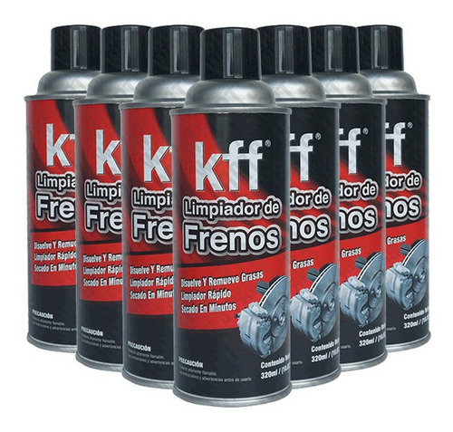 Kff Limpiador De Frenos 320ml Caja 12 Unidades