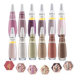 Kit 12 Esmaltes Impala Tons Nudes Coleções Variadas 8ml