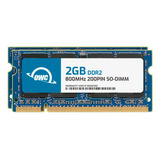 Memoria Ram 4gb Kit (2x 2gb) Pc2-6400 Ddr2 800mhz Sodimm 200