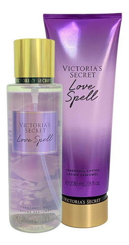 Set Victoria's Secret Crema Y Body Locion Love Spell