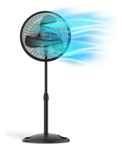 Ventilador Abanico De Pie Pedestal Lasko 16 Pulgadas Negro 