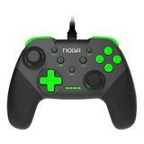 Joystick Noganet Ng-6000x Negro Y Verde