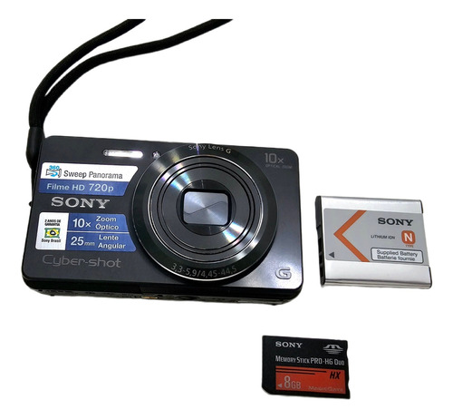 Câmera Digital Sony  Dsc-w690 10x Zoom Óptico Lens G