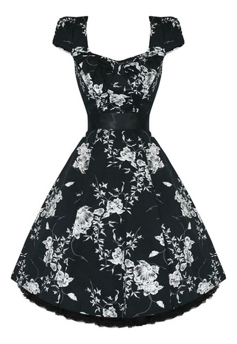 Vestido Importado Uk Floral, Elastizado