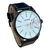 Reloj Stone St-1125 Cuero Para Hombre Agente Liniers