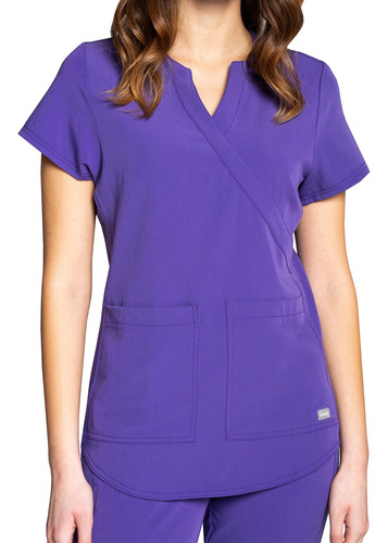 Polera Mujer Scorpi Comfort -morado- Uniformes Clínicos