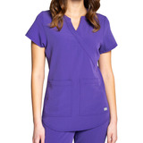 Polera Mujer Scorpi Comfort -morado- Uniformes Clínicos