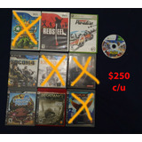 Juegos De Wii, Ps3, Xbox 360 En $250 Cada Uno