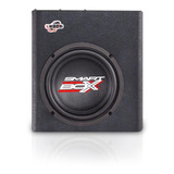 Caixa Amplificada Boog Mini Slim 8 Pol Ativa Som Carro Sub