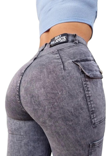 Pantalón Jean Mujer Super Elastizado Calce Perfecto 