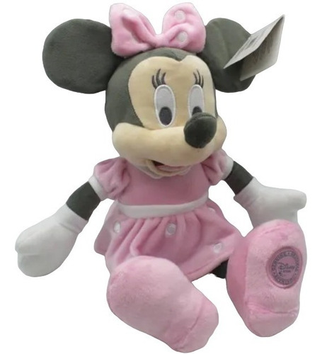 Pelúcia Minnie Rosa 35cm Original Disney Store