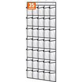 Organizador Zapatera Colgante Transparente Puerta De Closet