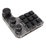 Mini Teclado De 9 Teclas, Teclado Macro Programable, 3 Boton