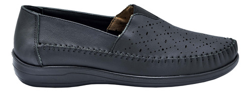 Zapato Dama S Cómodos 572 Piel Negro Cómodo 22 Al 27