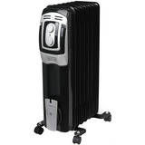 Calefactor Oleoeléctrico Recco 1500w Color Negro