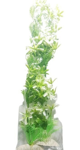 Planta Artificial Acuario 40cm Pack X 2 Polypterama