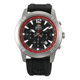 Reloj Orient Hombre Caucho Crono Ftw01006b0