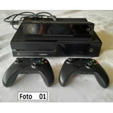 Console Xbox One 500 Gb Standard + Kinect + 2 Controles